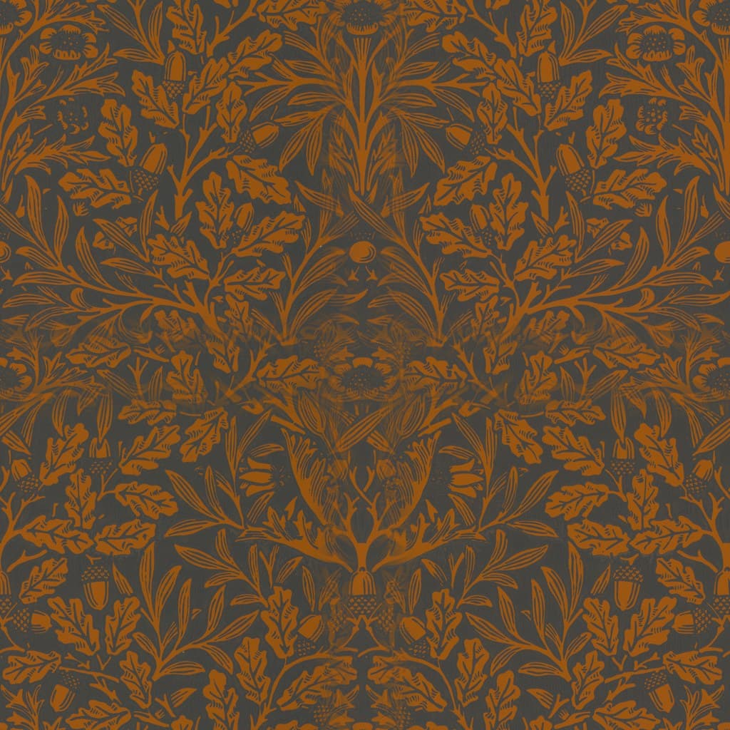 Acorn, 1880 pattern detail