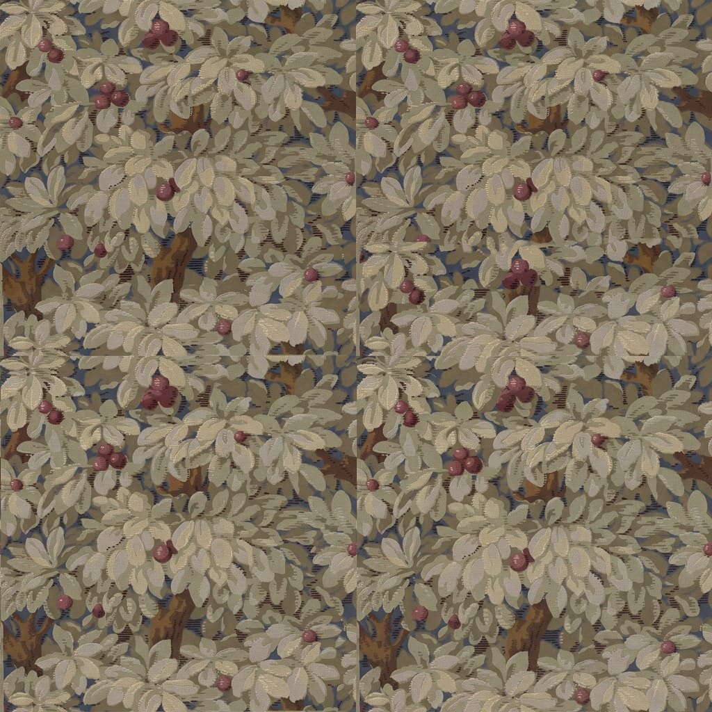 Berry Leaf, c. 1915 pattern detail