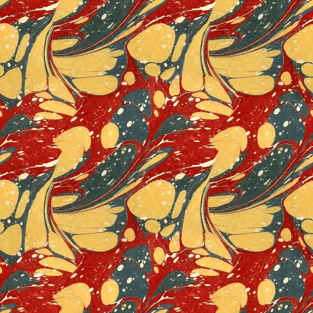 Combed Marble pattern detail