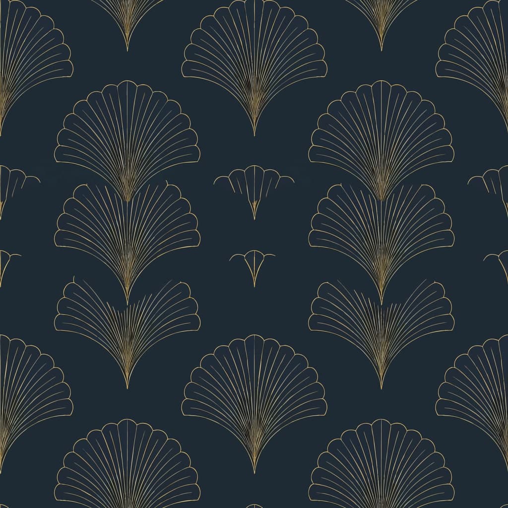 Deco Fan pattern detail