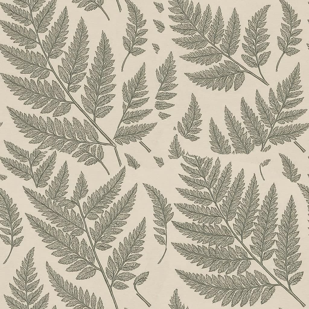 Fern Study pattern detail
