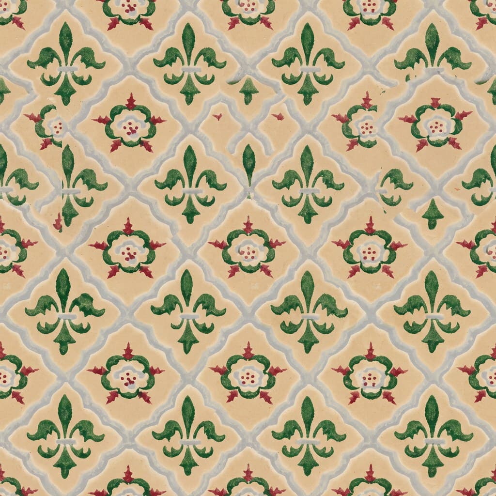 Fleur Trellis, 1850 pattern detail
