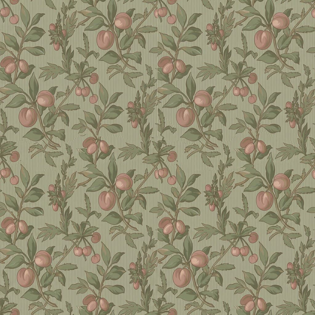 Peach Orchard, 1880 pattern detail