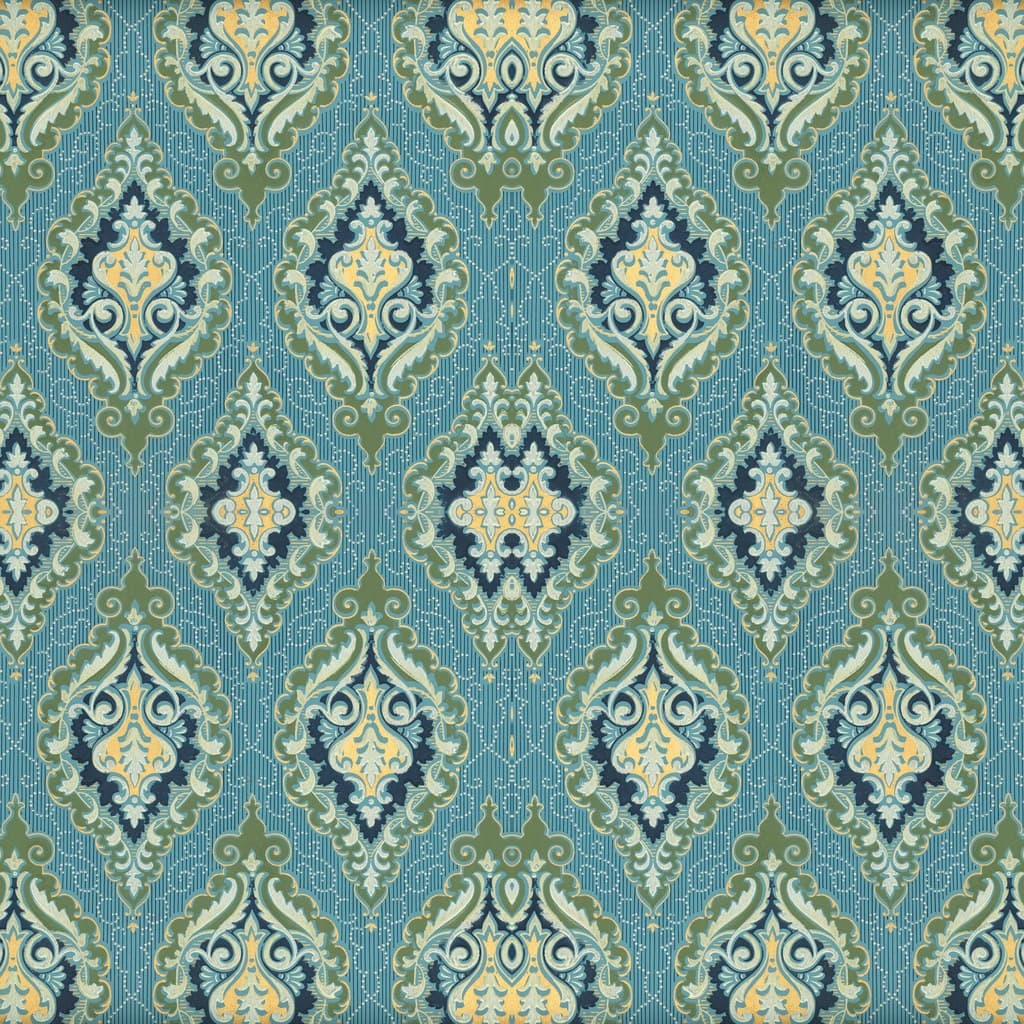 Peats Damask, 1910 pattern detail