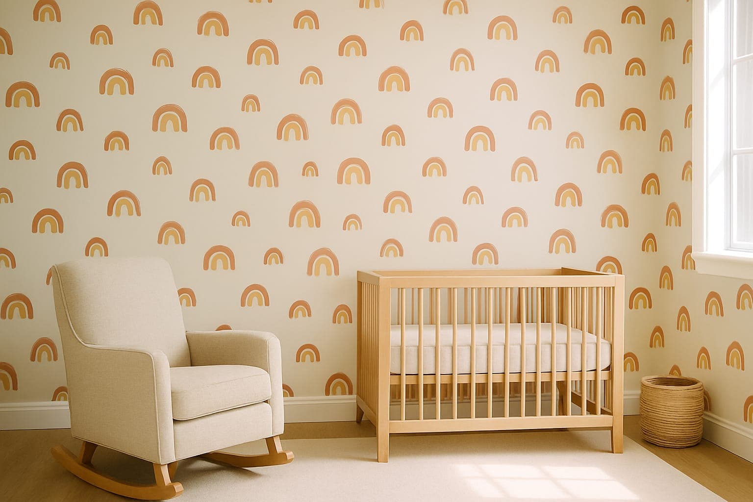 Rainbow Arches in a playroom