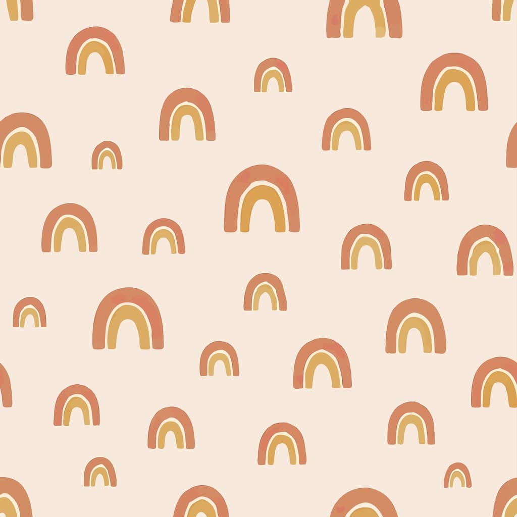 Rainbow Arches pattern detail