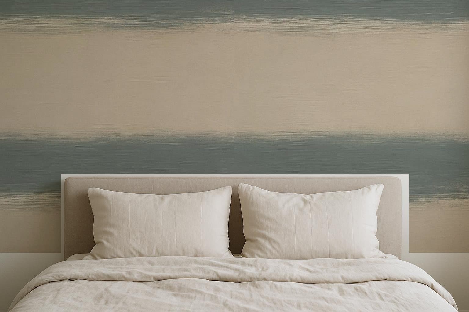 Abstract Shore in a bedroom