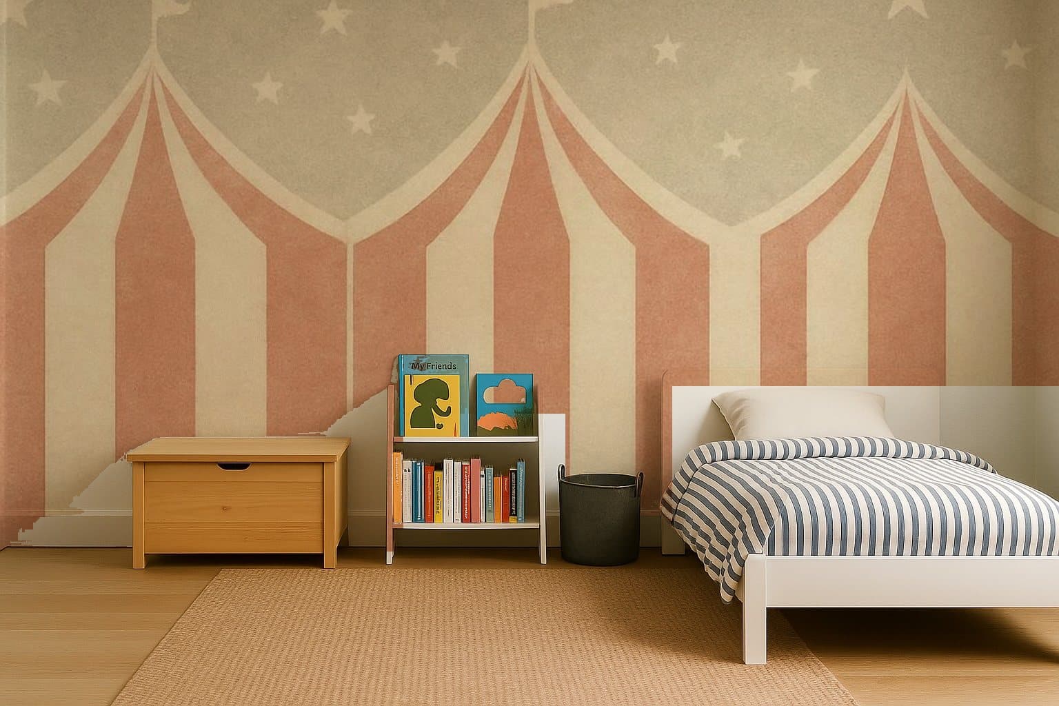 Big Top on a wall