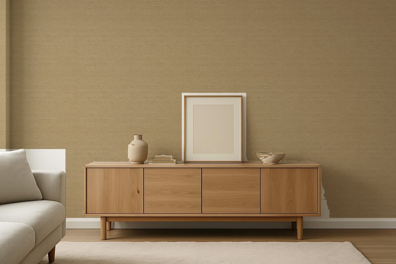 Grasscloth Look on a wall