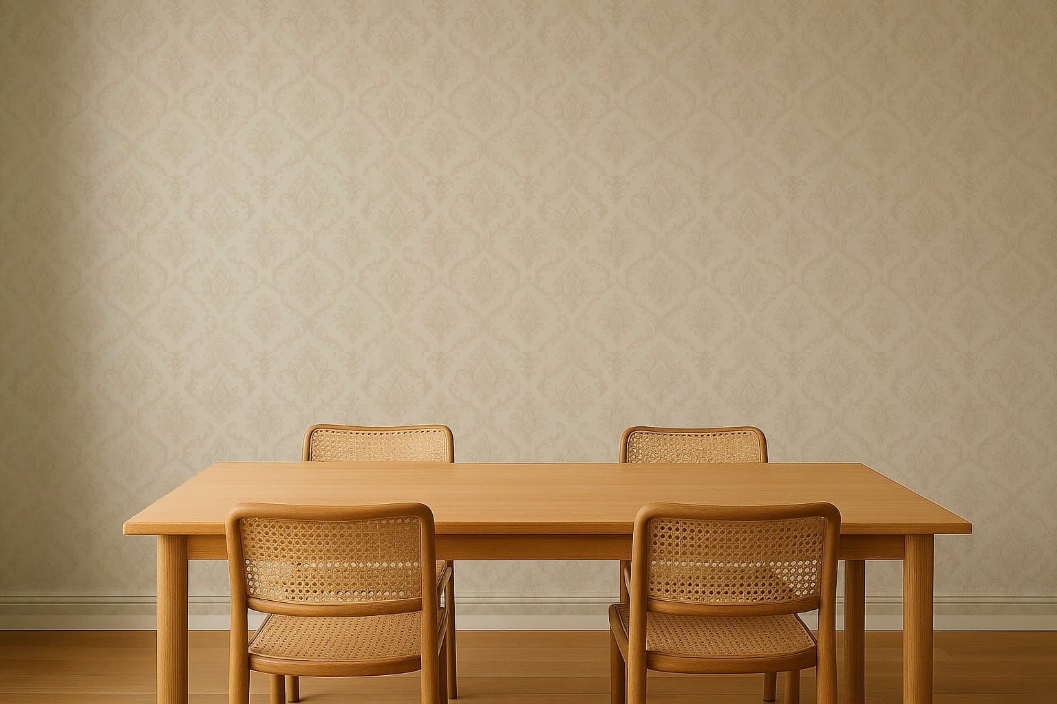 Line Damask on a wall