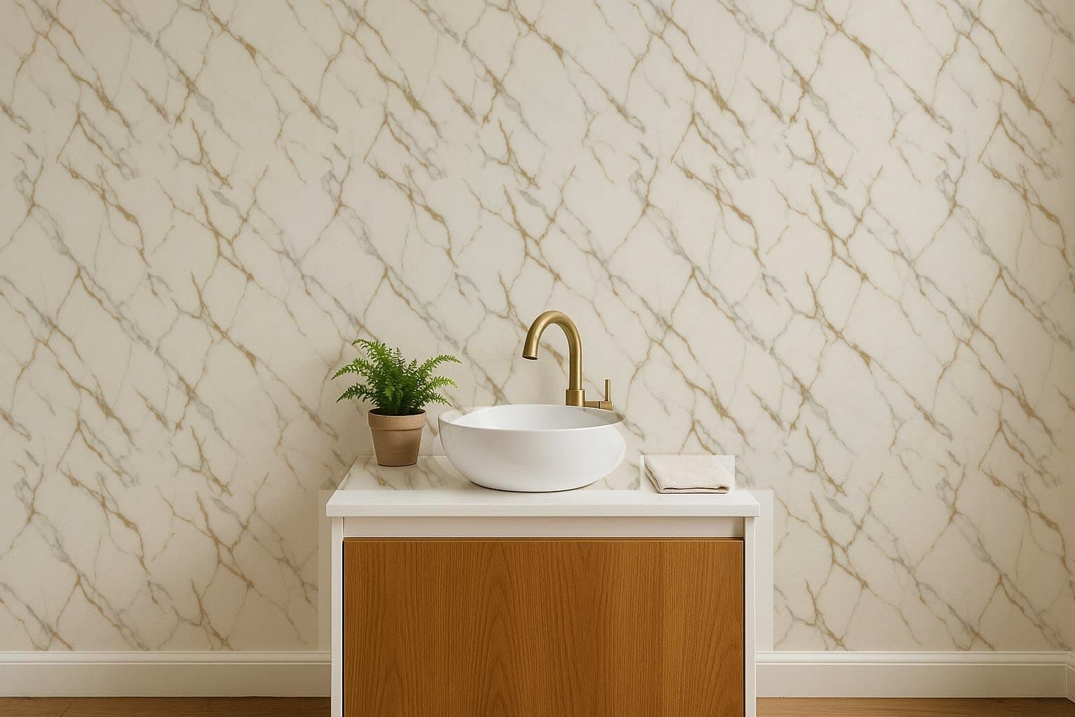 Marble Mist on a wall