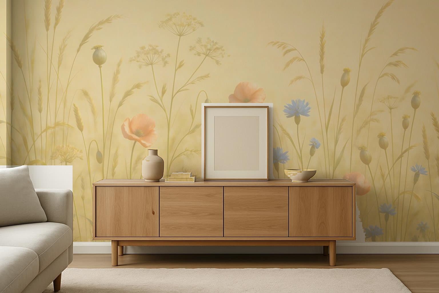 Meadow Grass in a living room