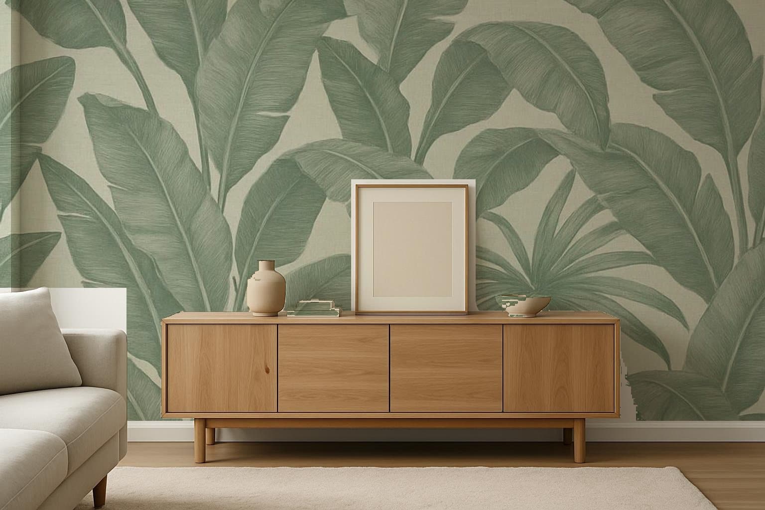 Quiet Tropics on a wall