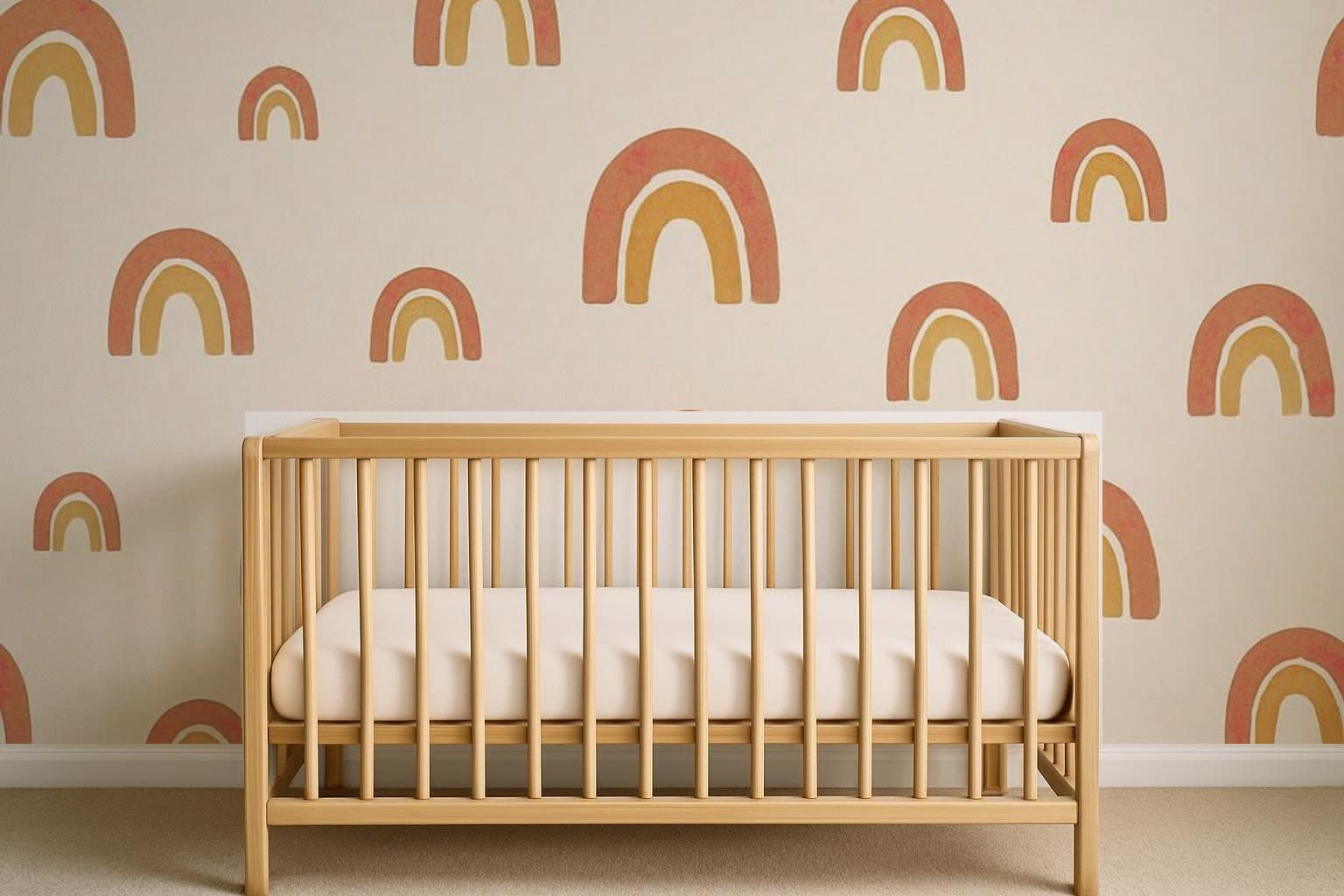 Rainbow Arches on a wall