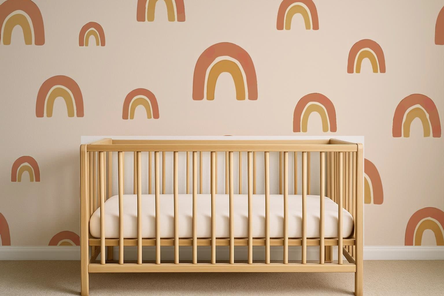 Rainbow Arches on a wall