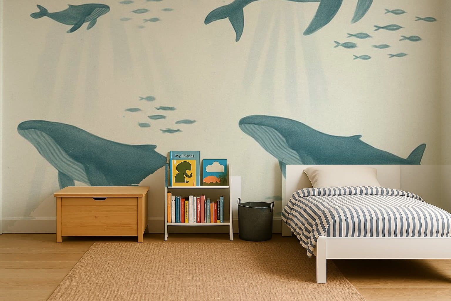 Whale Song in a kids' room