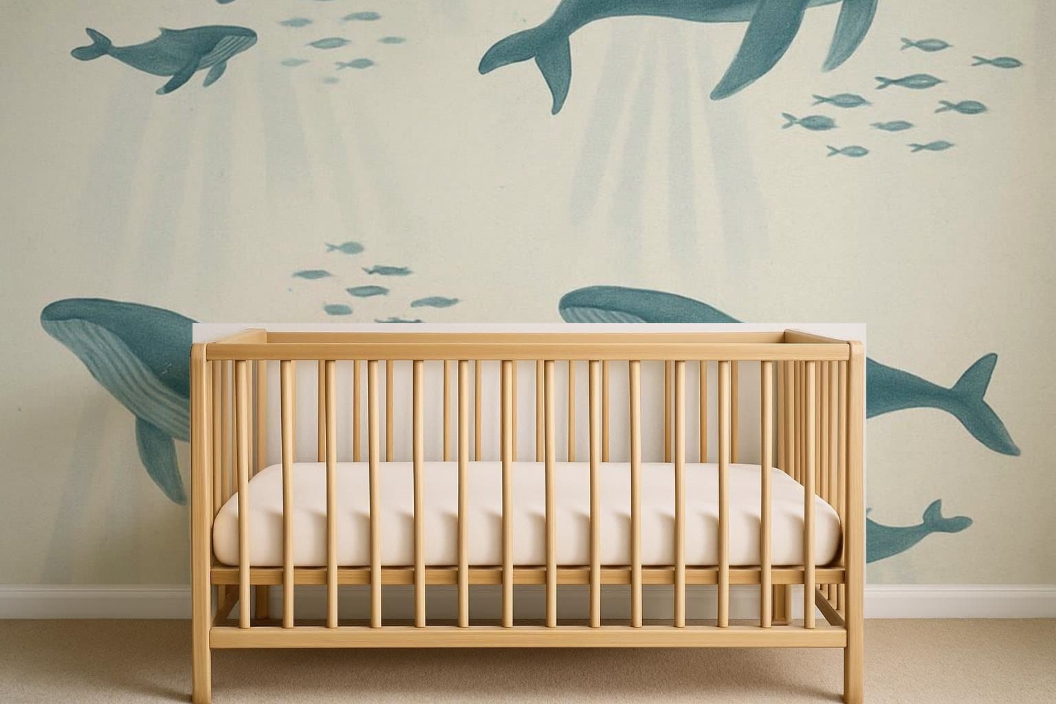 Whale Song on a wall